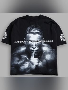 Darc Sport "Yates Forever" Grunge Mid Lenght Raw Hem Tee